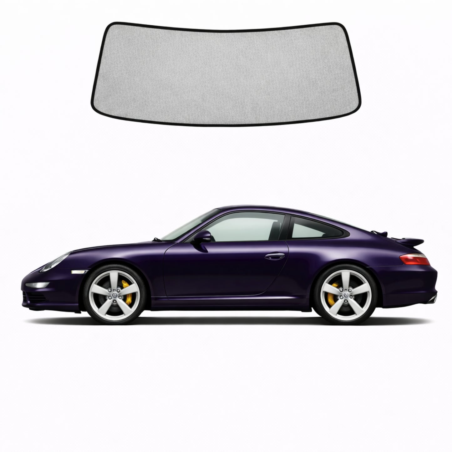 Porsche 911 5th Generation Front Windscreen Sun Shade (996; 1997-2005)