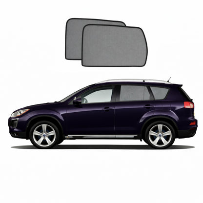 Mitsubishi Outlander 2nd Generation | Peugeot 4007 | Citroen C-Crosser Car Rear Window Shades (CW/XG/XH; 2006-2012)