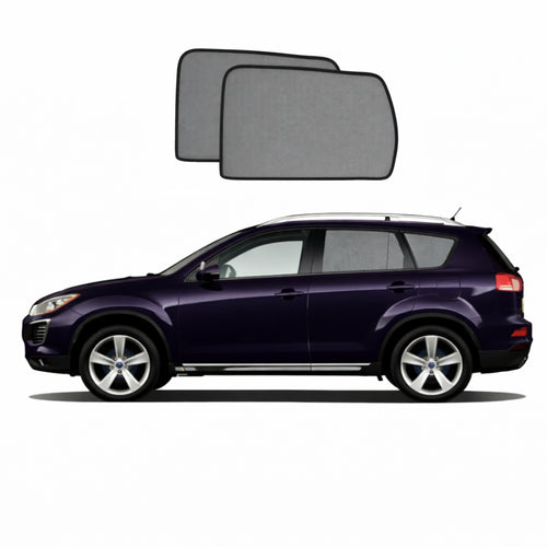 Mitsubishi Outlander 2nd Generation | Peugeot 4007 | Citroen C-Crosser Car Rear Window Shades (CW/XG/XH; 2006-2012)