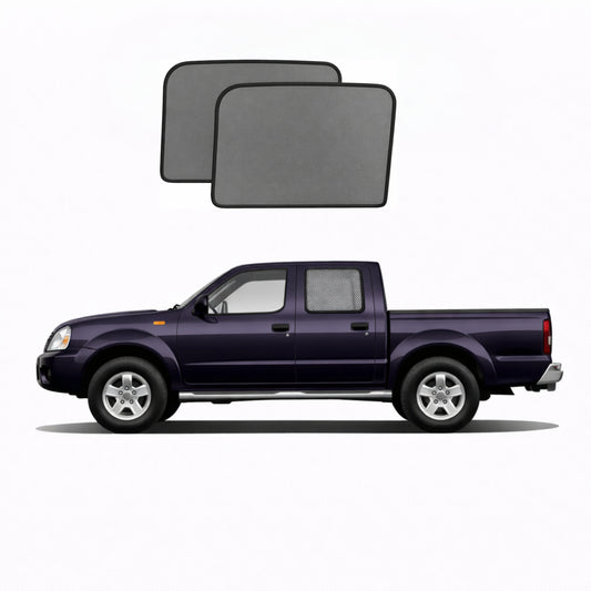 Nissan Navara/Frontier Crew Cab 1st Generation Car Rear Window Shades (D22; 1997-2015)