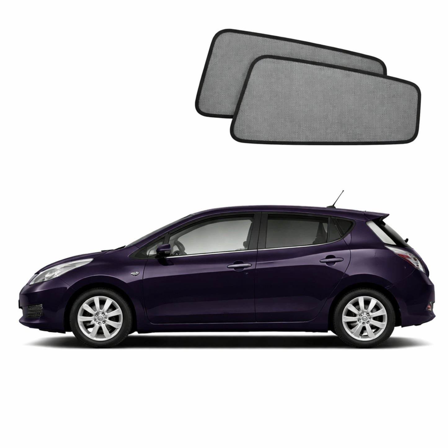 Nissan Leaf 1st Generation Car Rear Window Shades (ZE0; 2010-2017)*