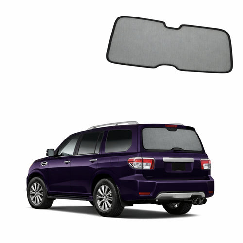Nissan Patrol/Armada 6th Generation (Y62; 2010-Present) | Infiniti QX56/QX80 2nd Generation Rear Windscreen Shade (With Rear View Monitor) (2010-2024)