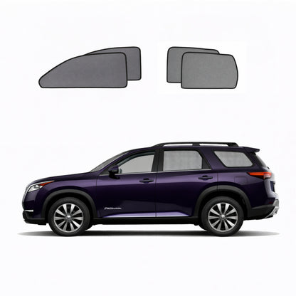 Nissan Pathfinder 5th Generation Car Window Shades (R53; 2022-Present)