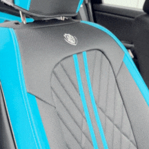 Black & Pink Car Seat Covers