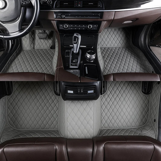 Gray Custom Car Floor Mats