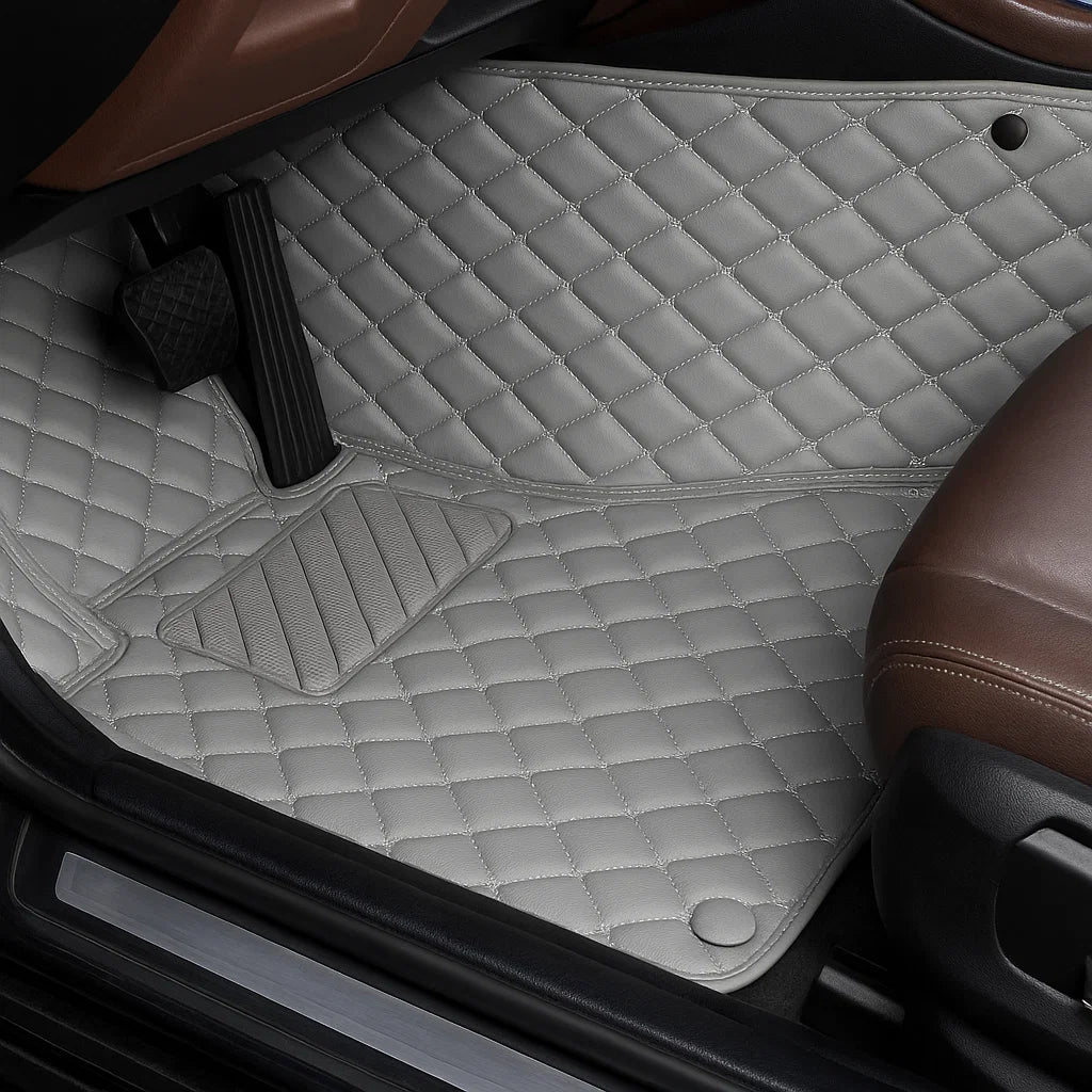Gray Custom Car Floor Mats