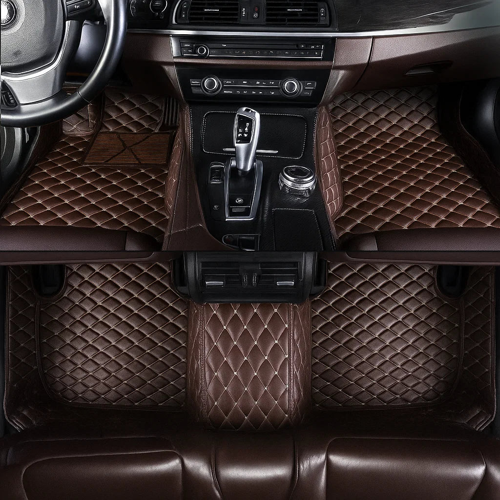 Dark Brown Custom Car Floor Mats