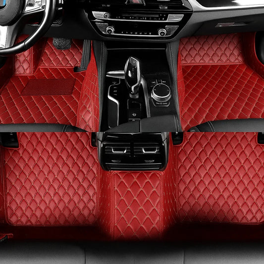 Wine Red Custom Car Floor Mats