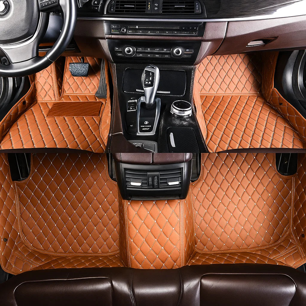 Brown Custom Car Floor Mats
