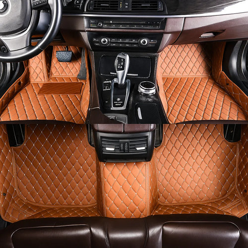 Brown Custom Car Floor Mats