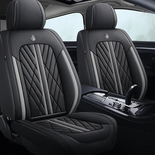 Black & Gray Car Seat Covers