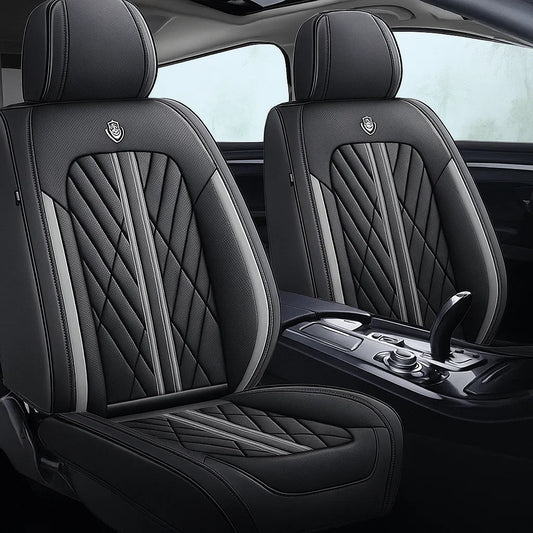 Black & Gray Car Seat Covers