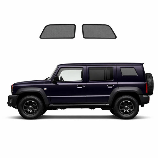 Suzuki Jimny XL 4th Generation Port Window Shades (JC74; 2023-Present)
