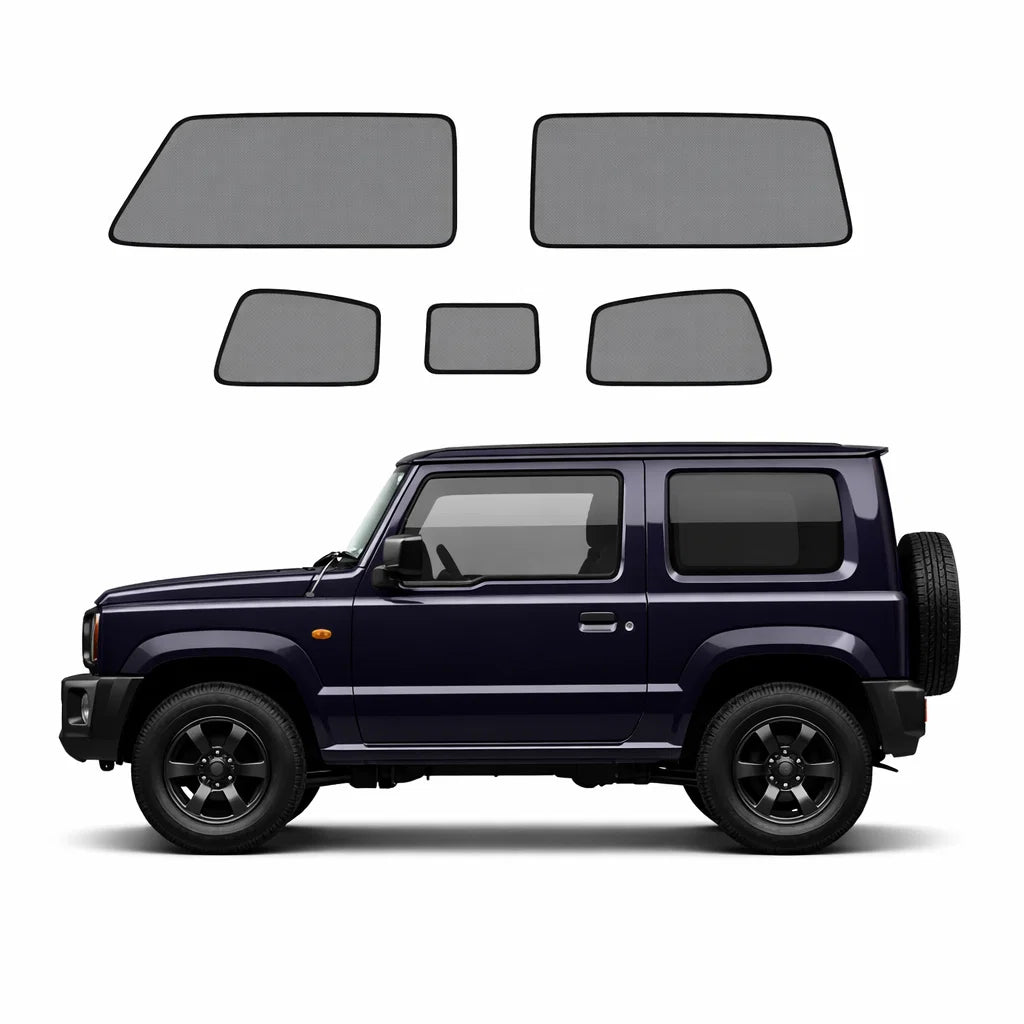 Suzuki Jimny 4th Generation Car Window Shades (JB64/JB74; 2018-Present)