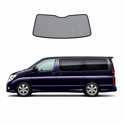Nissan Elgrand 2nd Generation Front Windscreen Sun Shade (E51; 2002-2010)